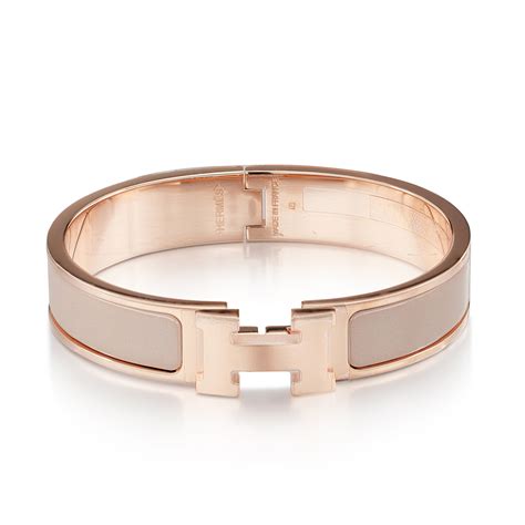 hermes clic h bracelet used|fashion accessory Hermes h bracelet.